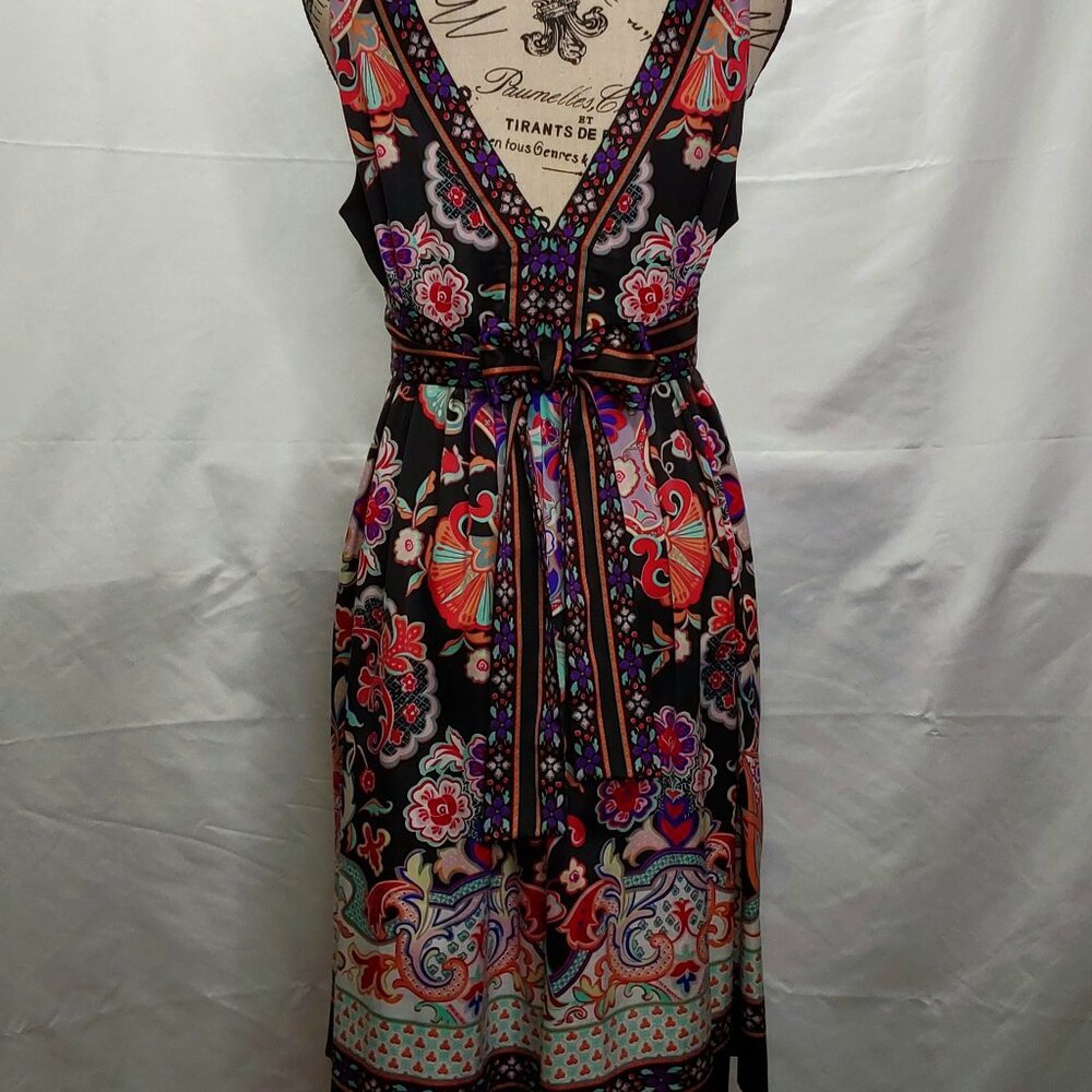 SIDE-ZIP BOHO-CHIC DRESS - Picture 4 of 16